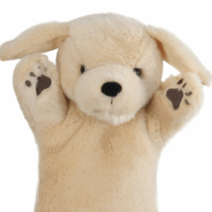Yellow Lab Puppy Puppet
